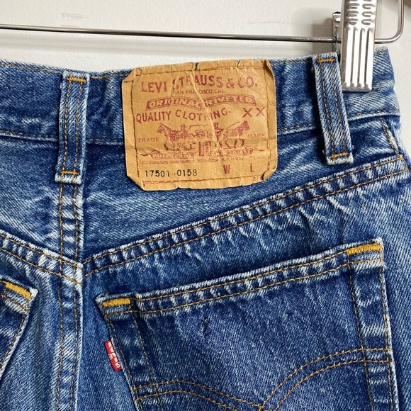 Vintage Levi’s - Blue Jean Shorts - made in USA - size 5 - Picture 5 of 5